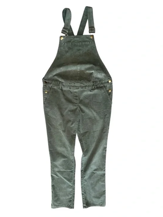 Hatch Olive Green Corduroy Overall Jumpsuit - Picture 2 of 6